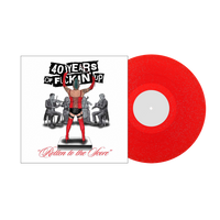 Fat Mike - Rotten to the Score: The 40 Years of Fuckin' Up Original Score  [Transparent Red with Silver Glitter ]