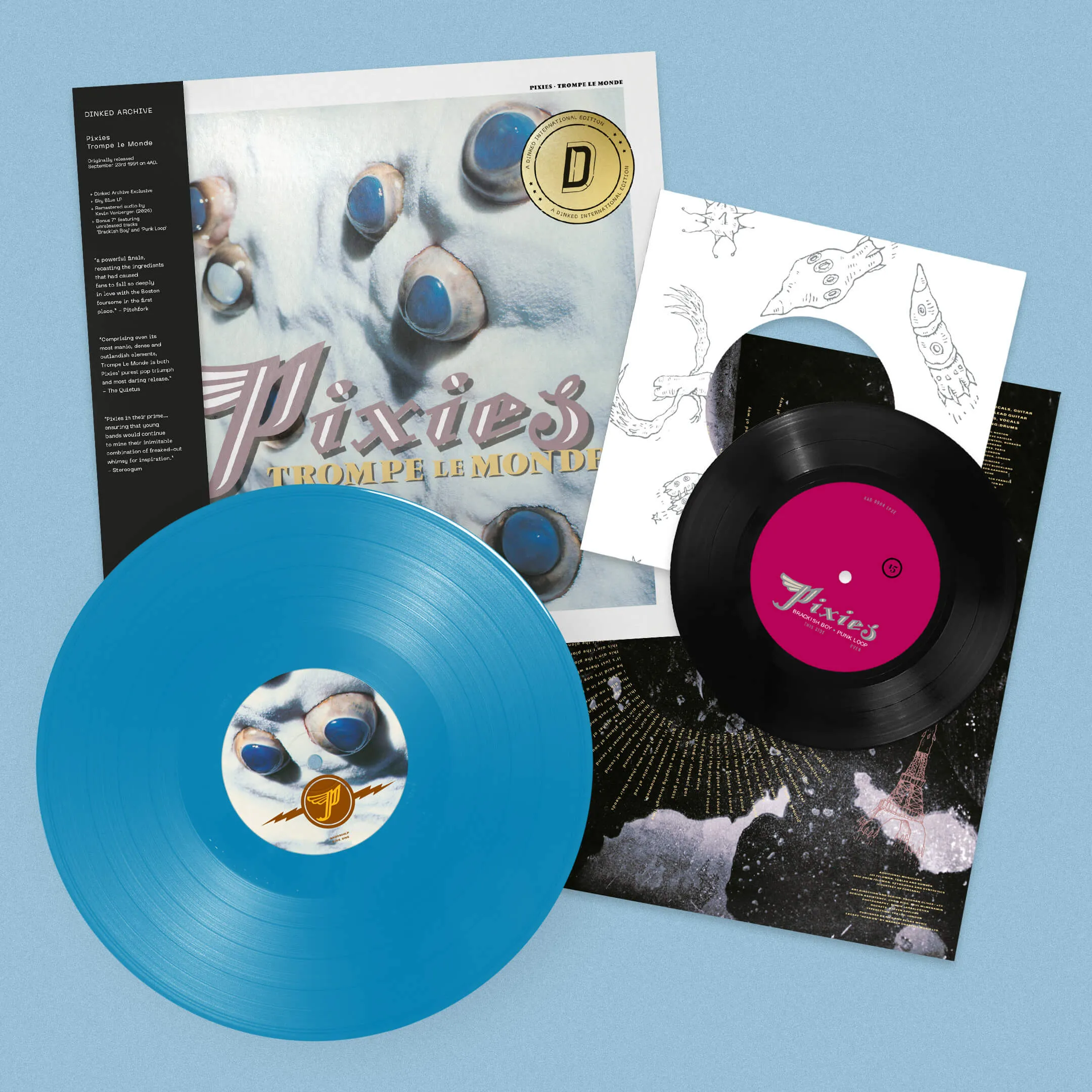 Pixies - Trompe Le Monde LP+7