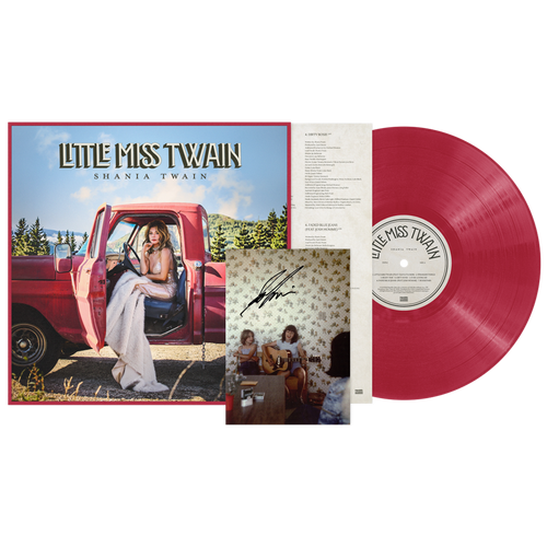 Shania Twain - Little Miss Twain [Indie Exclusive Rosie Red with Signed Insert]
