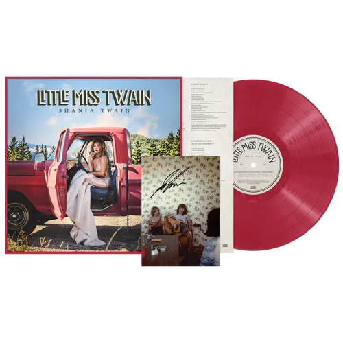 Shania Twain - Little Miss Twain [Indie Exclusive Rosie Red with Signed Insert]