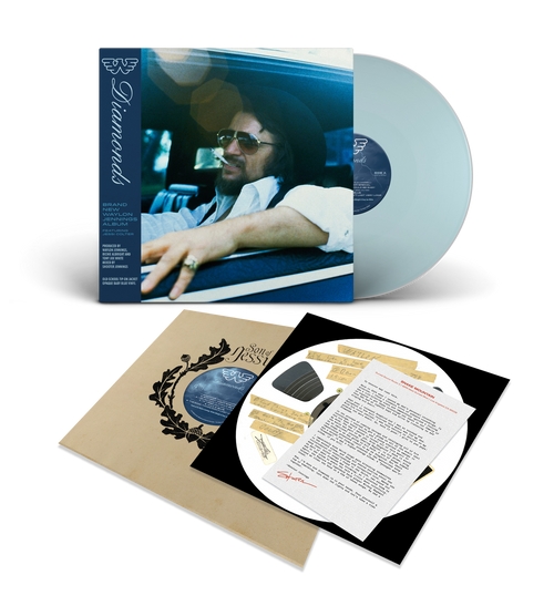 Waylon Jennings - Diamonds [Indie Exclusive Baby Blue]