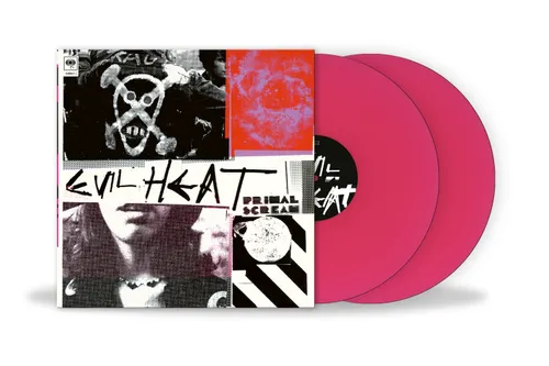 Primal Scream - Evil Heat vinyl record cover