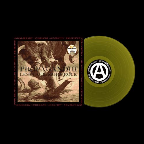 Propagandhi - LESS TALK, MORE ROCK [Olive Green]