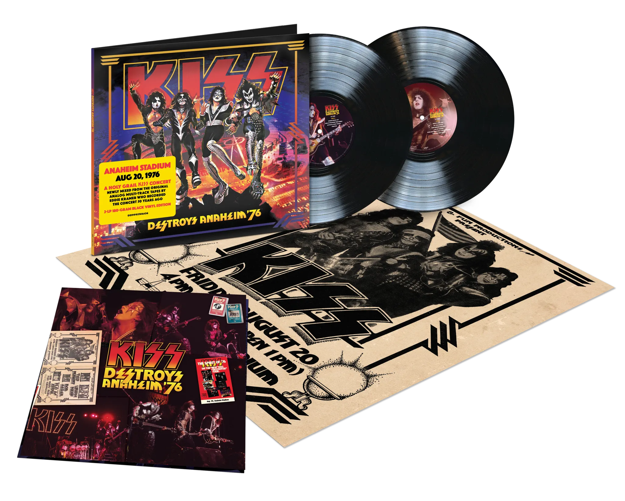 KISS - KISS Destroys Anaheim '76 | Siren Records
