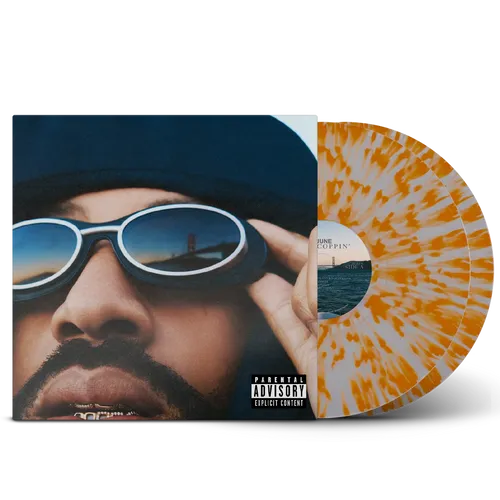 Larry June - Who Coppin [Indie Exclusive Clear & Orange Splatter]
