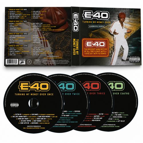 E-40 - Turning My Money Over (Quadruple Album)