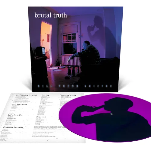 Brutal Truth - Kill Trend Suicide - 2026 Reissue vinyl record cover