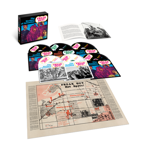 Frank Zappa / The Mothers of Invention - Freak Out! (60th Anniversary) - Super Deluxe Box Set vinyl record cover