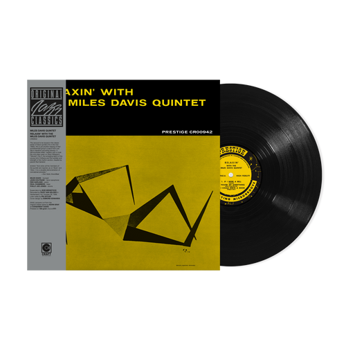 The Miles Davis Quintet - Relaxin' With The Miles Davis Quintet - Original Jazz Classics Series [180g black tip-on w obi]