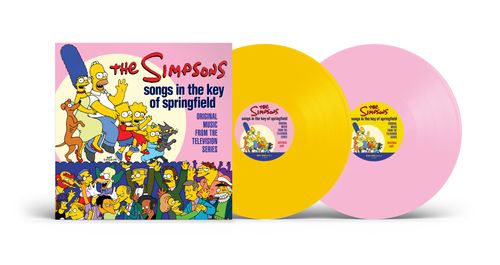 The Simpsons - Songs in the Key of Springfield (Original Music from the Television Series) [Canary Yellow/Baby Pink - Deluxe]