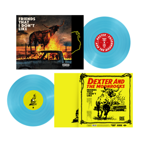 Dexter & Moonrocks - Friends That I Don't Like [Indie Exclusive Blizzard Blue]