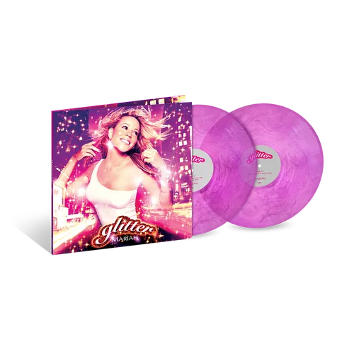 Mariah Carey - Glitter - 25th Anniversary vinyl record cover