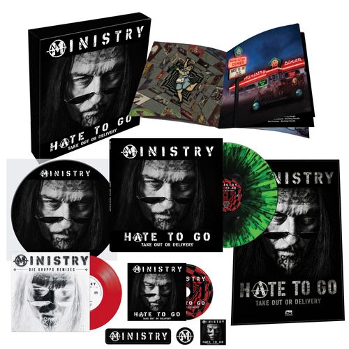 Ministry - Hate To Go - Take Out Or Delivery [Deluxe Box - Black/Green Splatter]