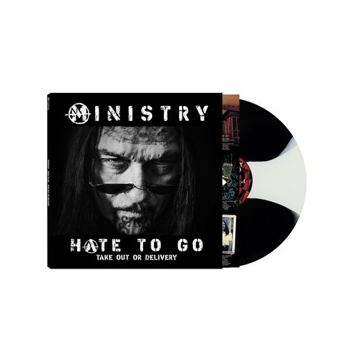 Ministry - Hate To Go - Take Out Or Delivery [Indie Exclusive Black/White Butterfly Burst]