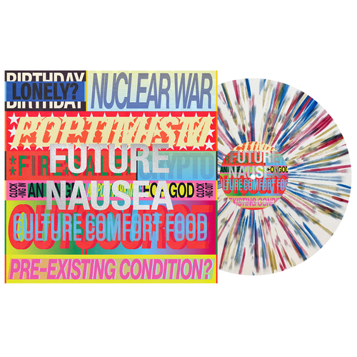 Spanish Love Songs - Future Nausea [White w/ Blue, Red and Gold Splatter]