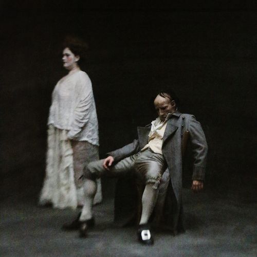 HMLTD - FANGS [Indie Exclusive A & B Side Mix Black & Ivory]