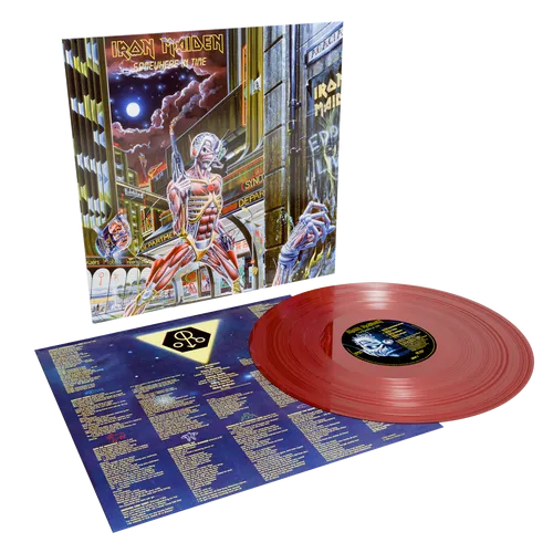 Iron Maiden - Somewhere in Time - 40th Anniversary vinyl record cover