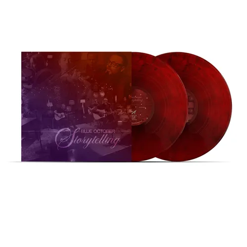 Blue October - Storytelling vinyl record cover