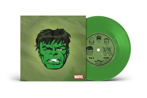 Marvel Chorus - Merry Marvel Marching Society (1966 Theme) [Hulk Translucent Green 7" Single]