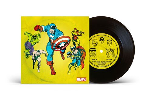 Marvel Chorus - Merry Marvel Marching Society (1966 Theme) [The Marvel Super Heroes Have Arrived 7" Single]