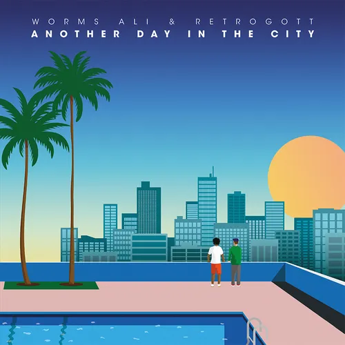 Worms Ali & Retrogott - Another Day In The City vinyl record cover