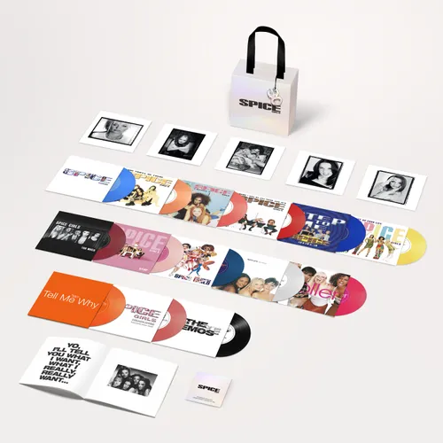 Spice Girls - The Singles Collection vinyl record cover