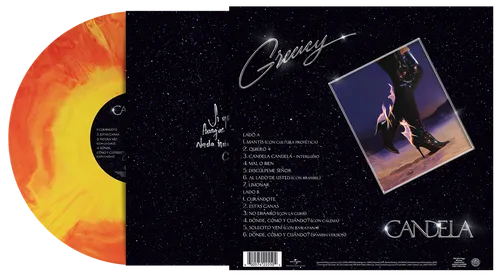 Greeicy - Candela vinyl record cover