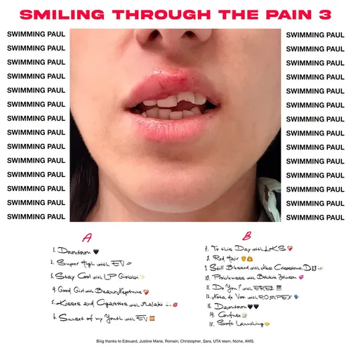 Swimming Paul - Smiling Through The Pain 3 (Blk) (Uk) vinyl record cover
