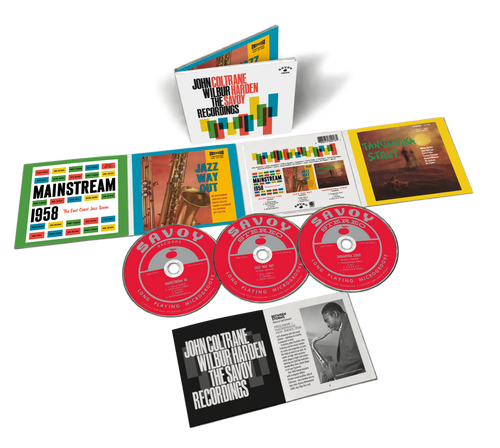 John Coltrane & Wilbur Harden  - The Savoy Recordings [3 CD Softpak with booklet]