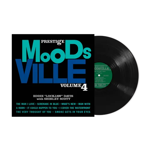 Eddie - Eddie "Lockjaw" Davis with Shirley Scott, Vol. 4 - Moodsville Series [180g Black with tip-on jacket]