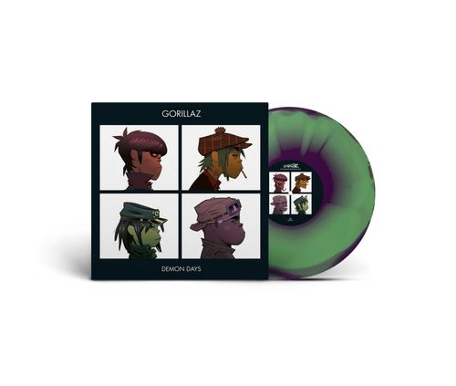 Gorillaz - Demon Days - Brick & Mortar Exclusive [Green, Purple, and Red Half-speed Mastered]