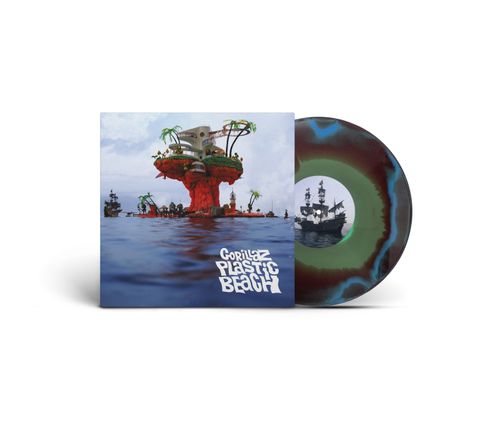 Gorillaz - Plastic Beach - Brick & Mortar Exclusive [Blue, Green and Orange Half-speed Mastered]