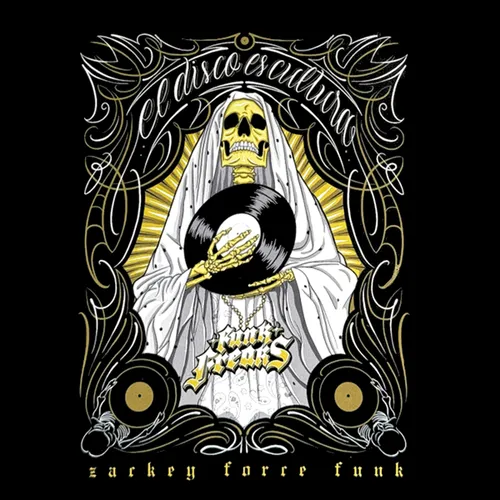 Zackey Force Funk - Hater 3000 Part 2 b/w Don't Stop Movin [Gold]