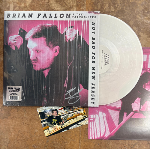 Brian Fallon - Not Bad For New Jersey [Pearls White] AUTOGRAPHED