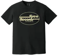 Siren Records - [XXL] Black Logo Short Sleeve 