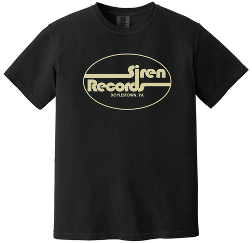 Siren Records - [XXL] Black Logo Short Sleeve 