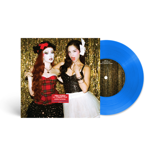 Olivia Rodrigo / Chappell Roan - expectations [LA behavior Blue Translucent 7" Single]