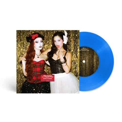 Olivia Rodrigo / Chappell Roan - expectations [LA behavior Blue Translucent 7" Single]