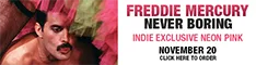 Freddie Mercury - Never Boring - 11-20 - PREORDER