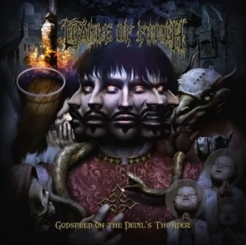 Cradle Of Filth - Godspeed On The Devil's Thunder vinyl record cover