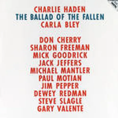 Charlie Haden - Ballad Of The Fallen vinyl record cover