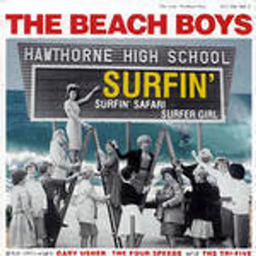 The Beach Boys - Surfin' vinyl record cover