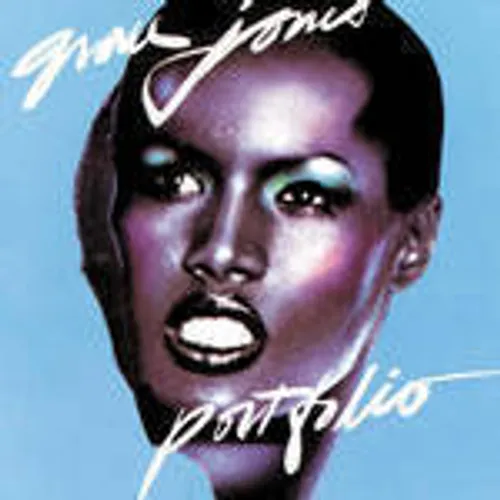 Grace Jones - Portfolio vinyl record cover