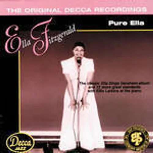 Ella Fitzgerald - Pure Ella vinyl record cover