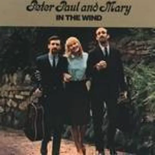 Peter, Paul & Mary - In The Wind vinyl record cover