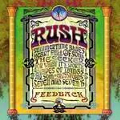 Rush - Feedback vinyl record cover