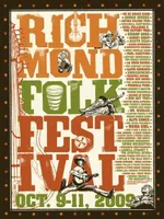 2009 Richmond Folk Festival Poster