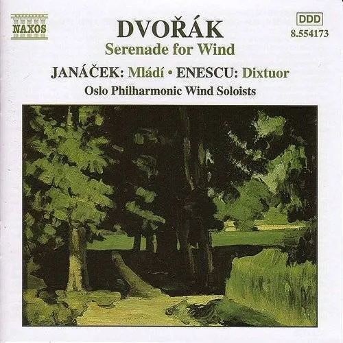 Dvorak/Janacek/Enescu - Music for Winds vinyl record cover