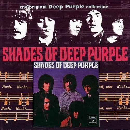 Deep Purple - Shades of Deep Purple vinyl record cover