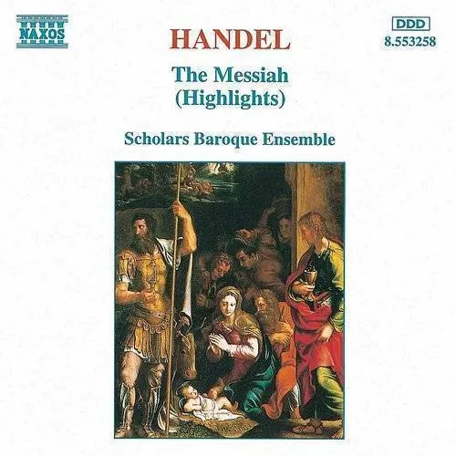 The Scholars Baroque Orchestra - Messiah vinyl record cover